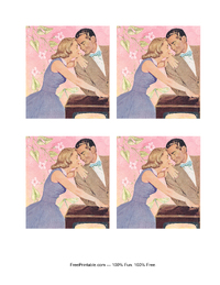 1950s Couple Valentines