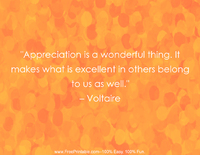 Thanksgiving Voltaire