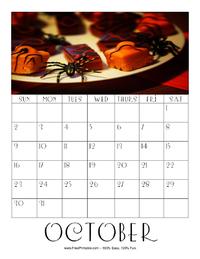 October 2022 Picture Calendar