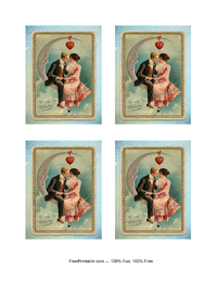 Vintage Couple Valentines 