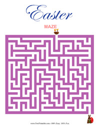 Easter Maze Easy