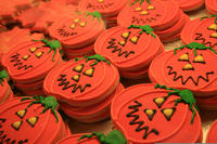 Jack O Lantern Cookies