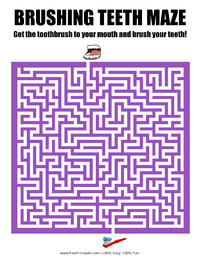 Brushing Teeth Maze
