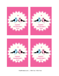 Bird Valentines