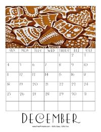 December 2022 Picture Calendar