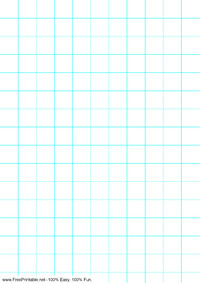 A4 .75-Inch Graph Paper