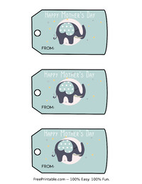 Mother's Day Elephant