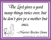 Stowe Mothers Quotation