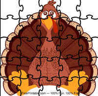 Silly Turkey Puzzle