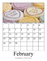 February 2017 Photo Calendar