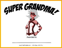 Superhero Grandma