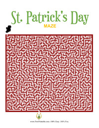 St. Patrick's Day Maze Expert