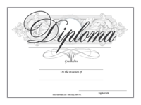 Fancy Diploma