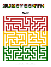 Juneteenth Maze