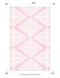 Pink Diamonds Bookmark