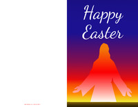 Jesus Easter Card