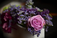 Purple Rose Bouquet