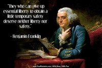 Franklin Liberty Quotation