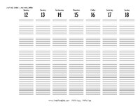 2026 Weekly Calendar 3