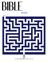 Bible Maze Beginner