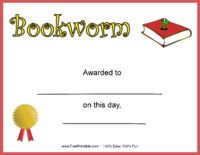 Bookworm Award