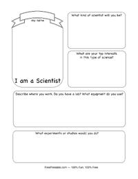 Future Scientist Worksheet