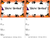 Cute Halloween Invitation