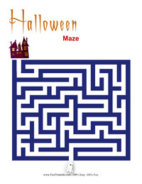 Halloween Maze Beginner