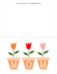 Flowers Mothers Day Card