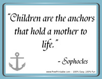 Sophocles Mothers Quotation