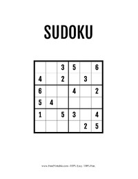 6x6 Sudoku 2