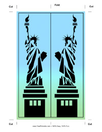 Statue of Liberty Bookmark