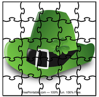Leprechaun Green Hat Puzzle