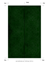 Round Celtic Design Bookmark