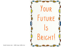 Bright Future Grad Card