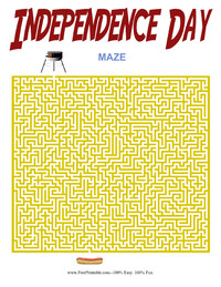 Independence Day Maze Expert