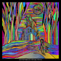 Psychedelic Haunted House 