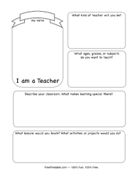 Future Teacher Worksheet