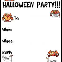 A Halloween Devil Party