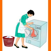 Actions- Doing Laundry