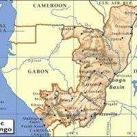 Africa- Congo General Reference Map