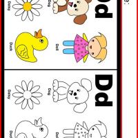 Alphabet D Coloring Worksheet
