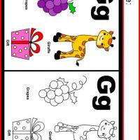 Alphabet G Coloring Worksheet