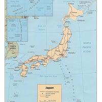 Asia Japan Political Map Asia Japan Political Map