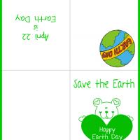 Bear Save the Earth Card