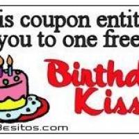 Birthday Kiss Coupon