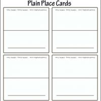 printable place cards