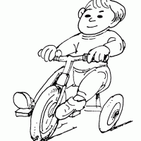 Boy on Trike