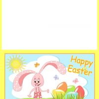 Bunny's Sunny Easter Card