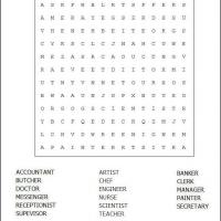 careers word search